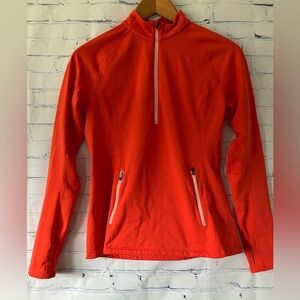 Baleaf Women's Vibrant Orange 1/4 Zip Jacket size L
Athletic